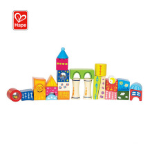 Hot sale style building wooden blocks in wooden toy